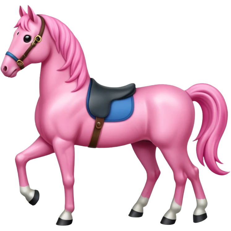 Pink horse  emoji