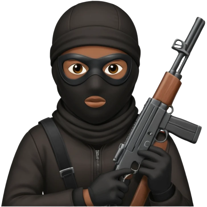 masked robber emoji emoji
