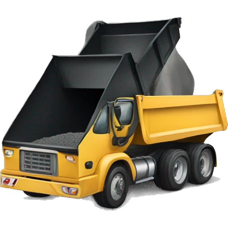 Woman dump truck emoji