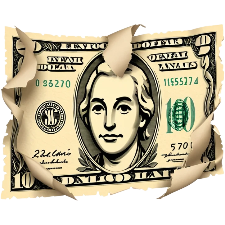 erotic dollar paper bills emoji
