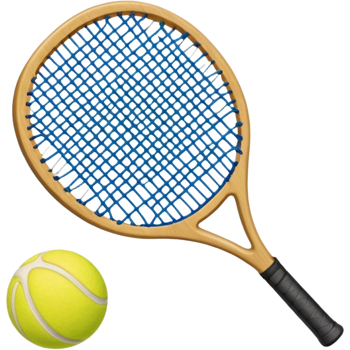 padel a racket with a yellow tennis ball emoji