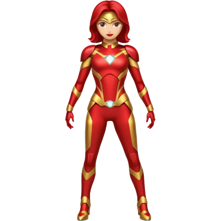 Iron woman full emoji