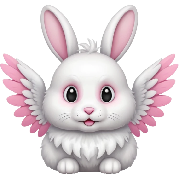 a rabbit with wings emoji