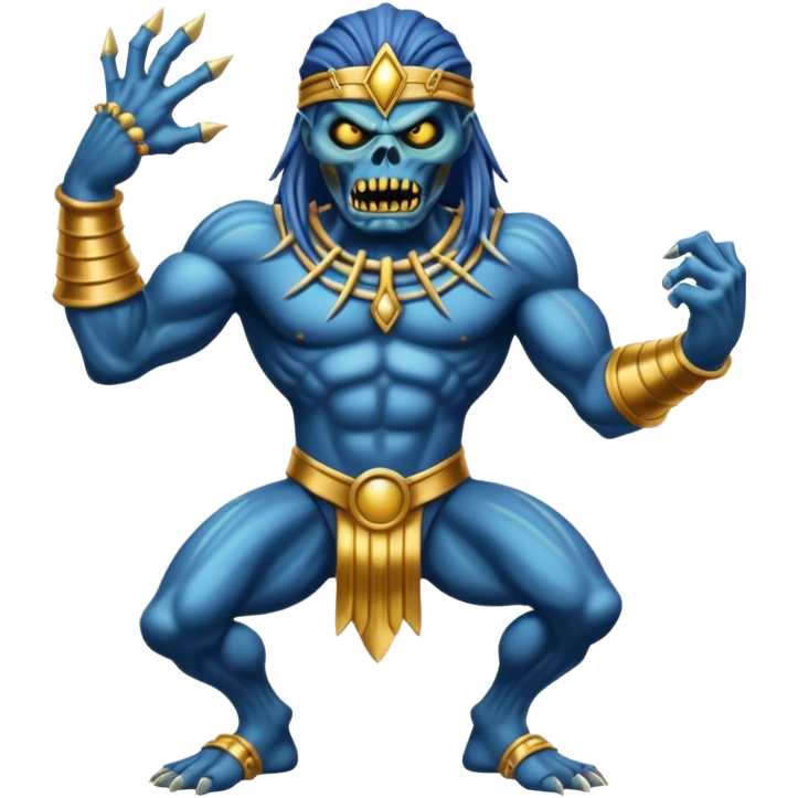 iron maiden monster powerslave egypt eddie elegante glamour sparkle dance emoji