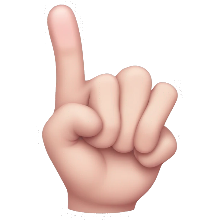 pinky finger emoji