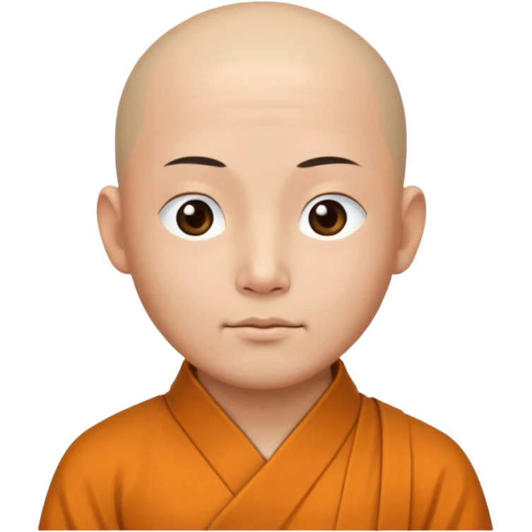 Zen monk emoji