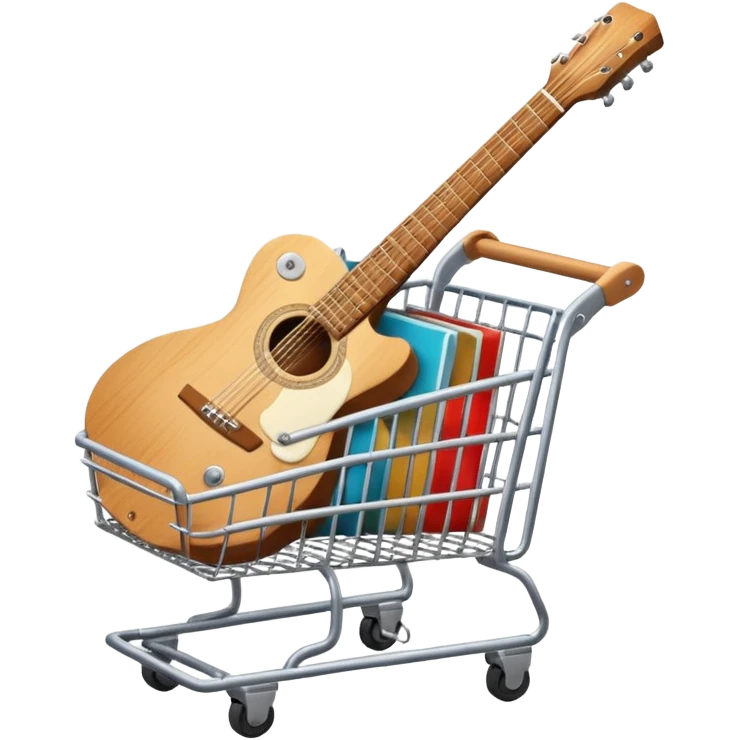🛒🎸 emoji