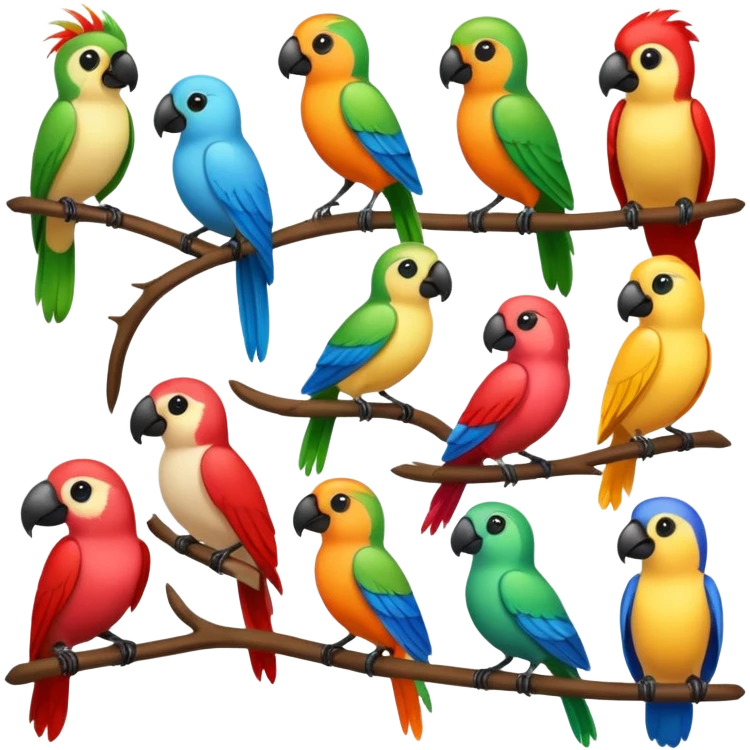 tropical animals emoji