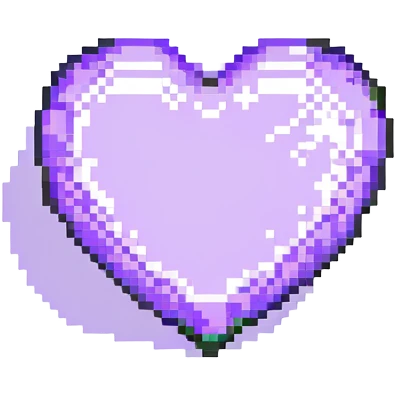 lila heart emoji