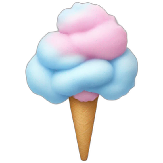 cotton candy emoji