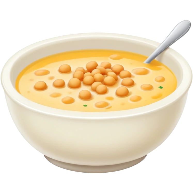 Yellow pea soup emoji