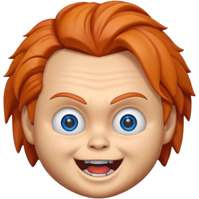 Un emojin de chuky emoji