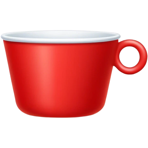 Red cup emoji