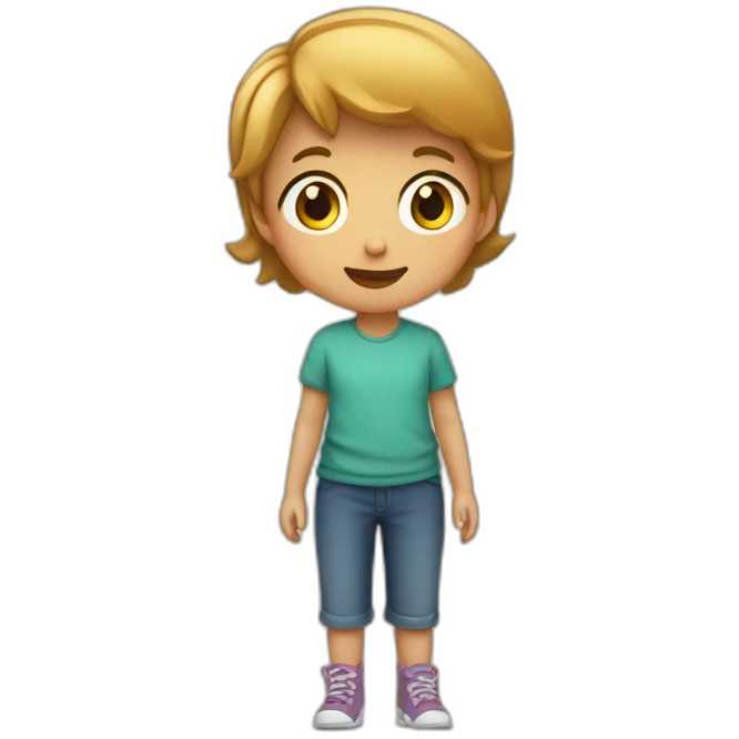 Garçon sur une  fille emoji