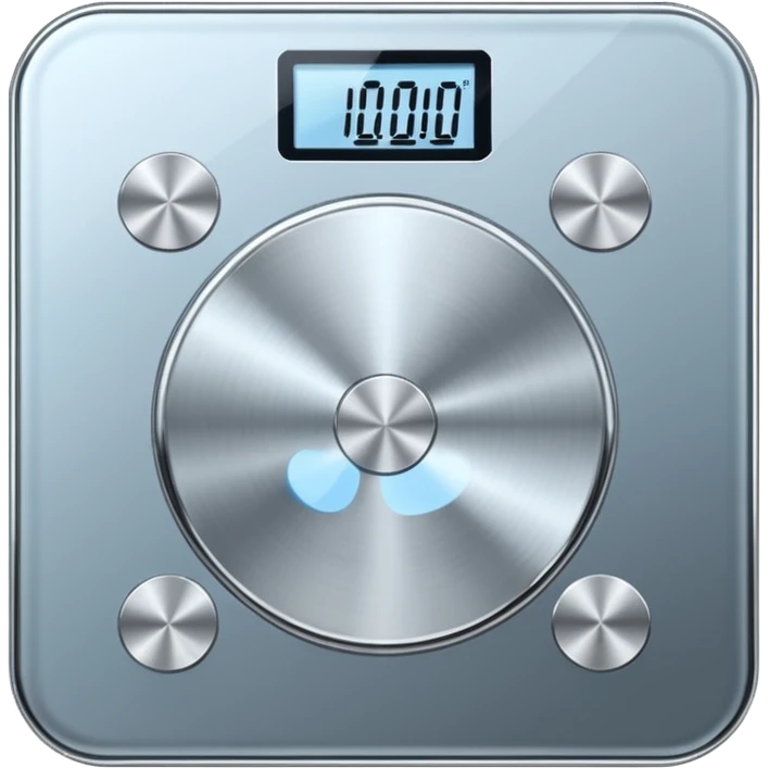 Digital weight scale emoji