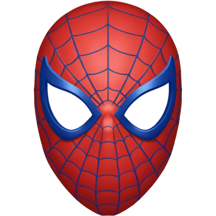 Spiderman face emoji