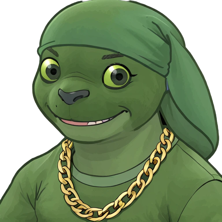 Stitch being a thug emoji