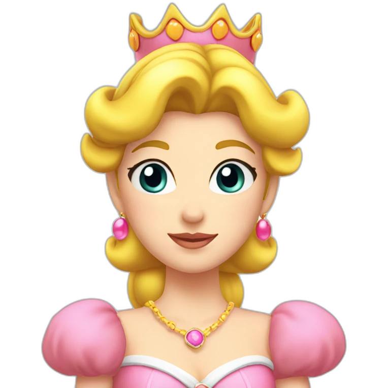 Princess Peach emoji