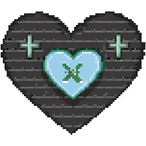Wu-Tang Clan W symbol inside a heart emoji