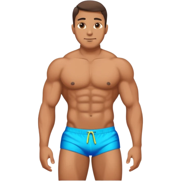 Man with big butt emoji