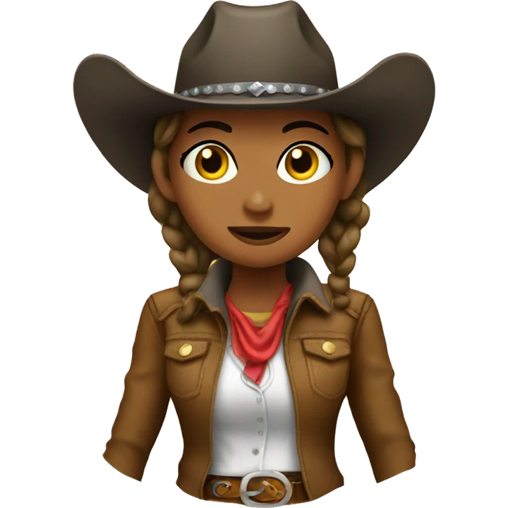 Cowgirl emoji