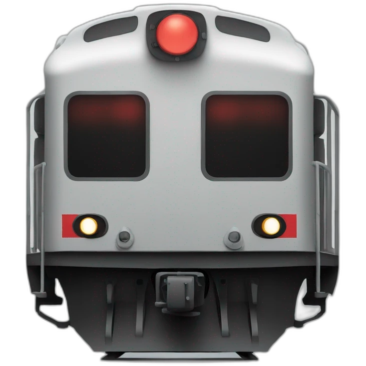 caltrain melting emoji
