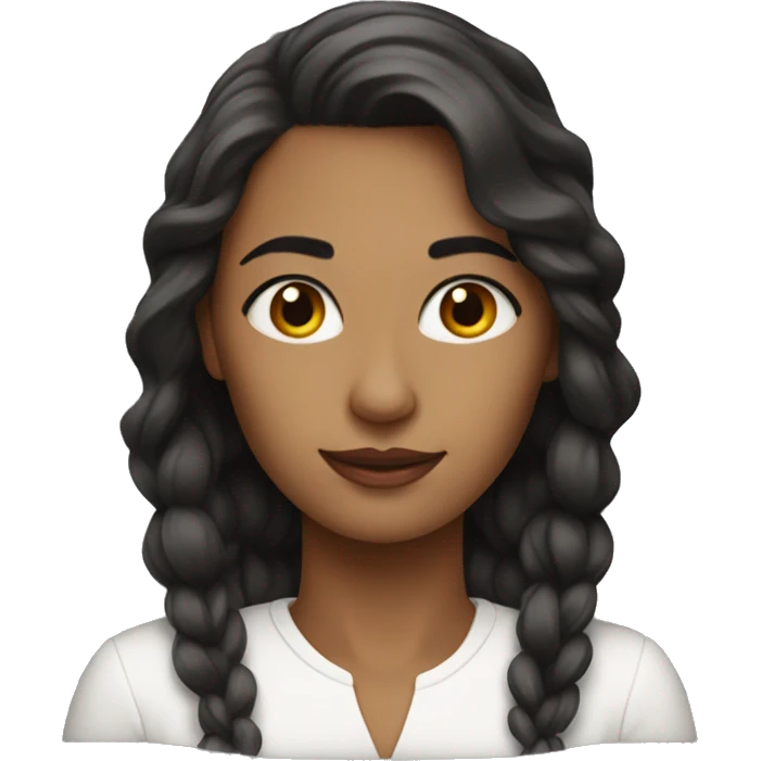 a beautiful woman in her mid 20 emoji