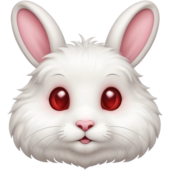 White rabbit heart eyes  emoji