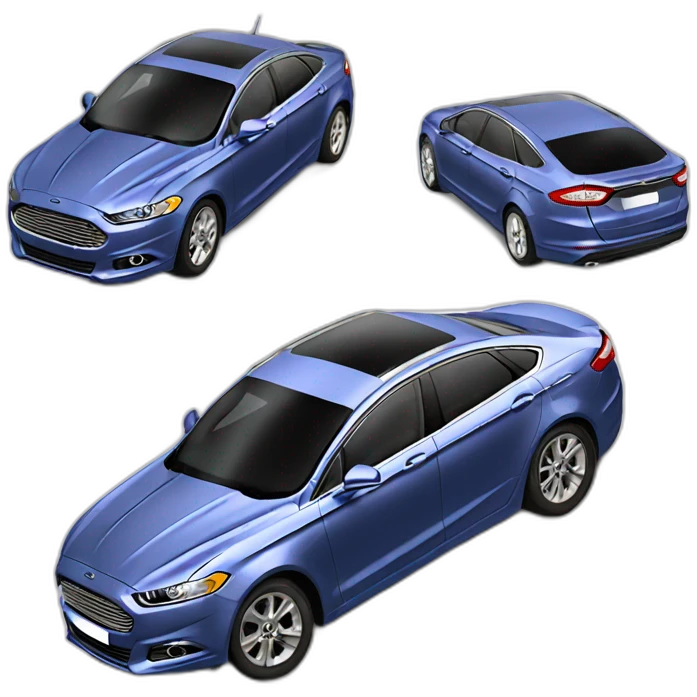 Voiture Ford mondeo emoji
