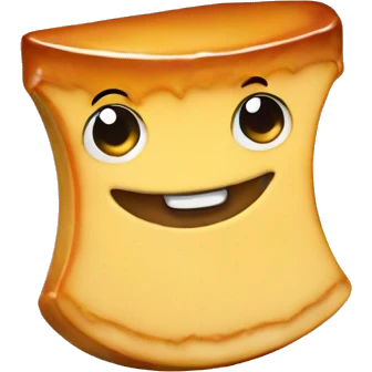 Dancing flan emoji