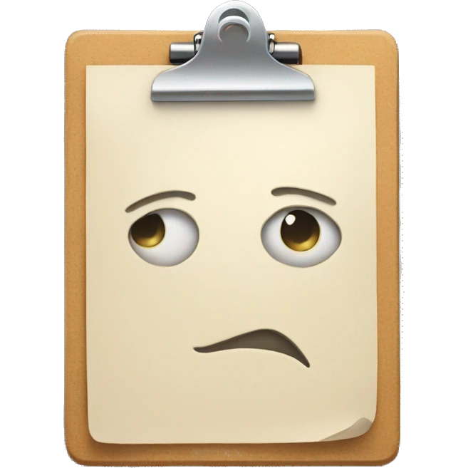 Clipboard  emoji