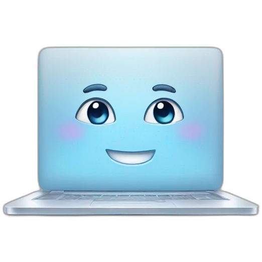 ice cold laptop emoji