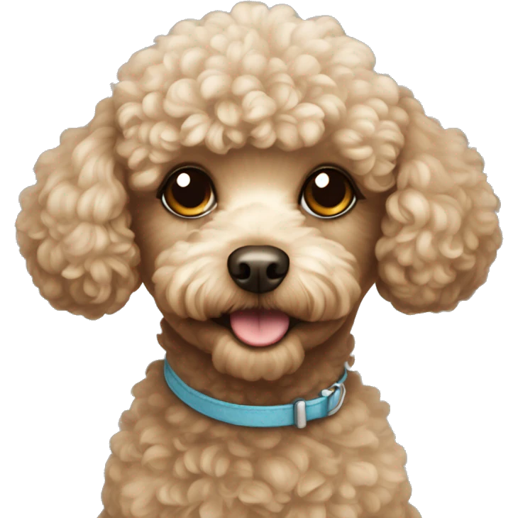 toy poodle emoji