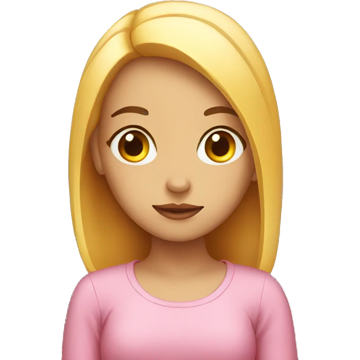 thinking girl emoji