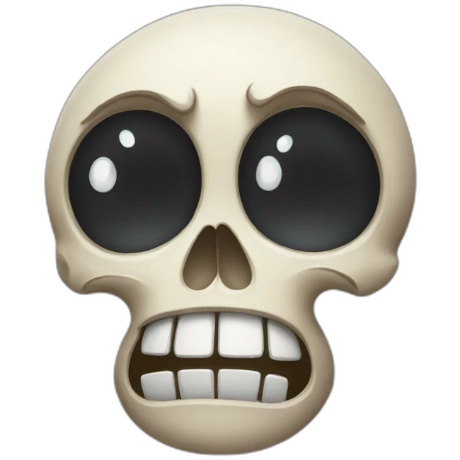 skull emoji crying emoji