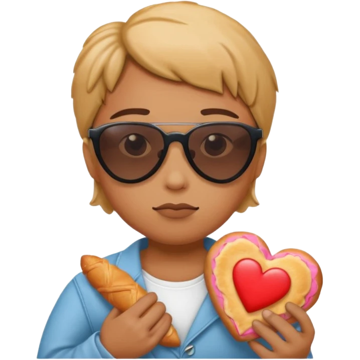 🍞🥐🇫🇷🥖🧀🍩😎🥺❤️🔮 combine every one of those emojis emoji