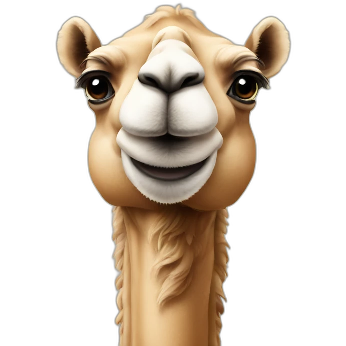 cute camel emoji