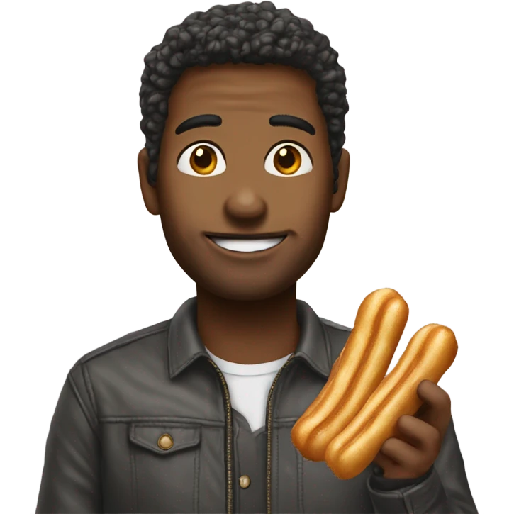 crie um emoji de um churros  emoji