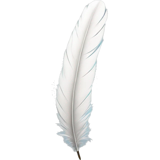white feather emoji