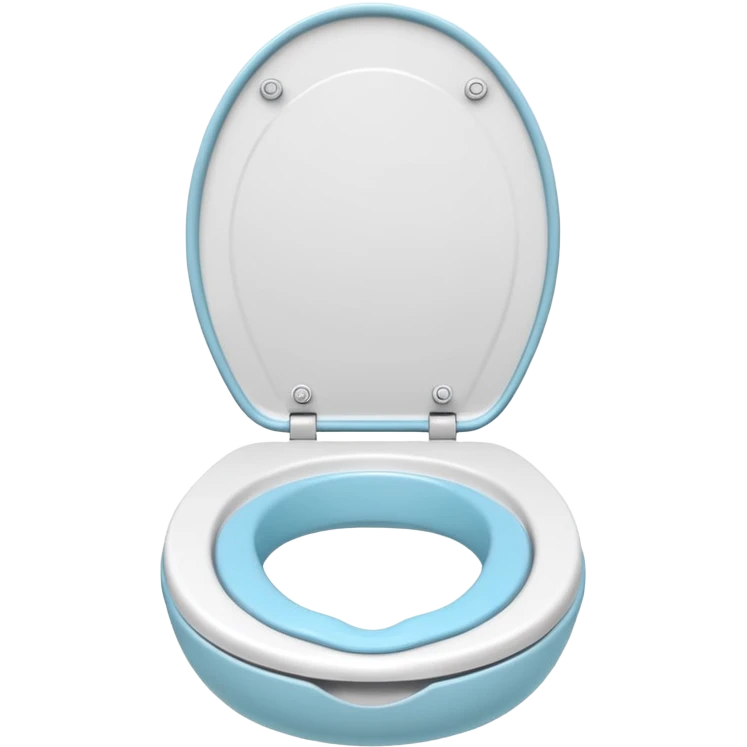 Baby toilet seat emoji