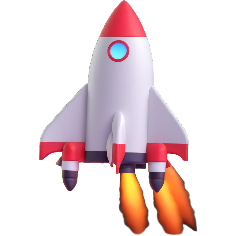 rocket ship emoji