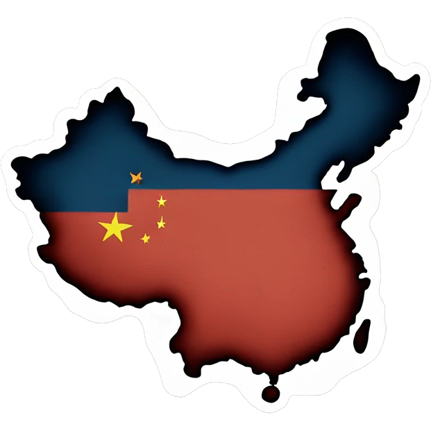 Map of china emoji