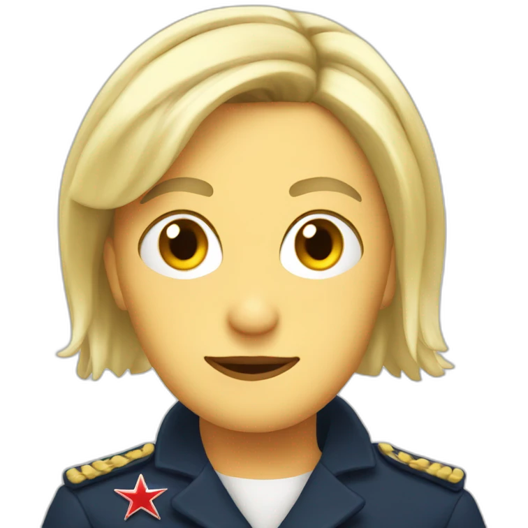 Marine lepen emoji