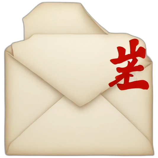 china letters emoji