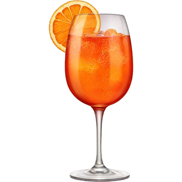 Aperol spritz emoji