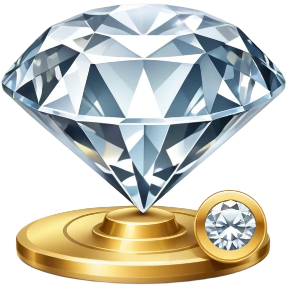 sparkling diamond next to a VIP badge emoji