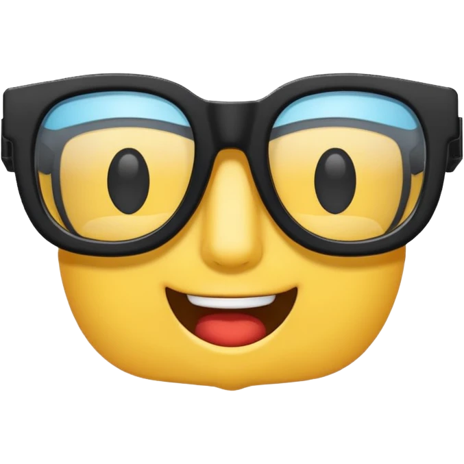 3d glasses emoji