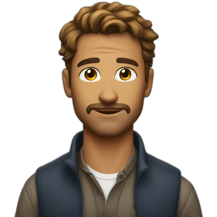 Egoistic handsome man emoji