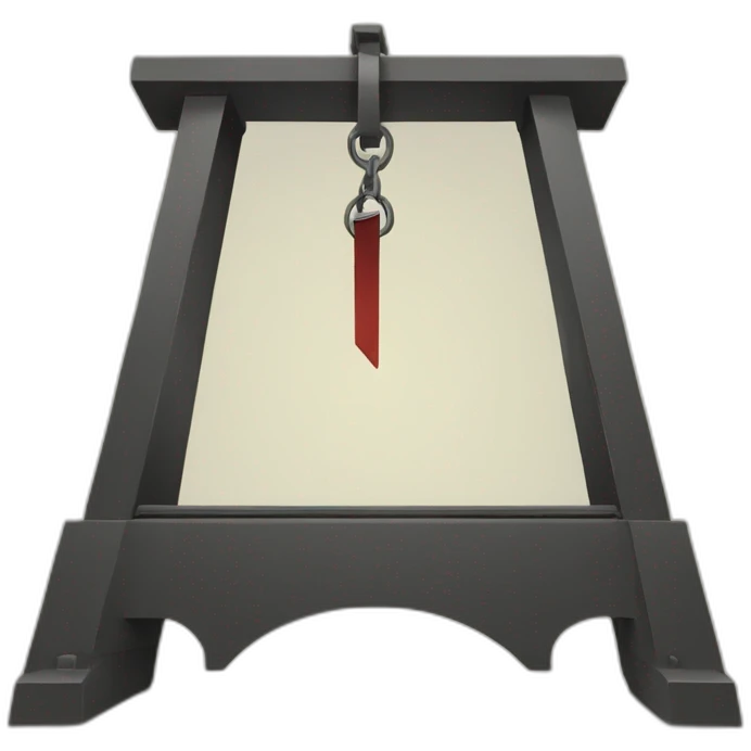 guillotine emoji
