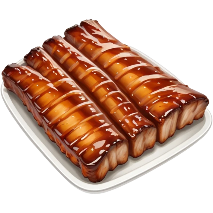 baby back spare ribs  emoji